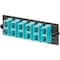 Panduit Port Panel, 1.4 in. H x 4.3 in. W x 1.9 in. L, Zirconia Ceramic FAP6WAQDSCZ - alternate 3